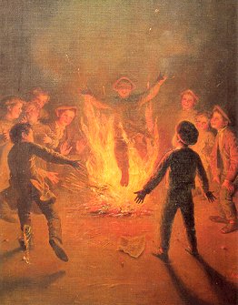 Feux de la Saint Jean à Condette